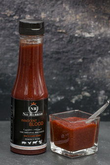 No Rubbish BBQ Saus Innocent Blood