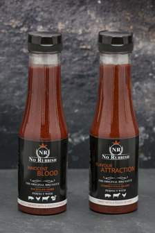 No Rubbish BBQ Saus Innocent Blood