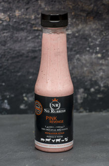 No Rubbish BBQ Saus Pink Revenge