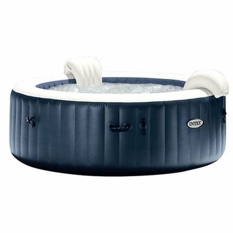 Intex 28430NL PureSpa 4-Persoons Opblaasbare Spa Navy