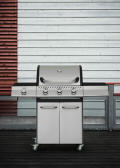 Mustang Gas Grill Knoxville Met 4 Branders RVS