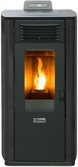 Qlima Eleonora 74-2 S-line Grey Pelletkachel