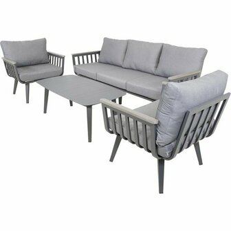 Outdoor Living Loungeset Amalfi Grijs