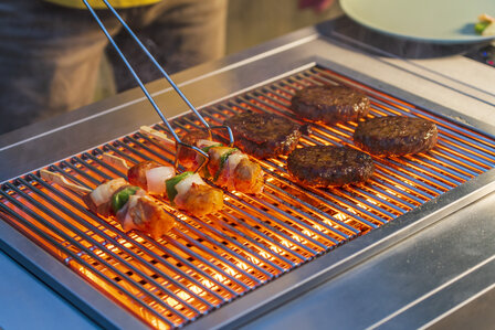 SUMM Infrarood Elektrische Barbecue Cavas incl. deksel