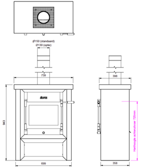 JAcobus 9 Kwadraat beton front