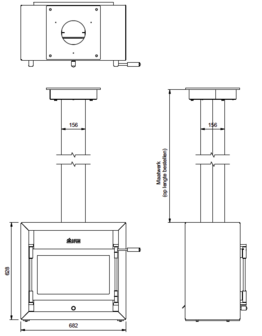 JAcobus 12 Kwadraat hangend front