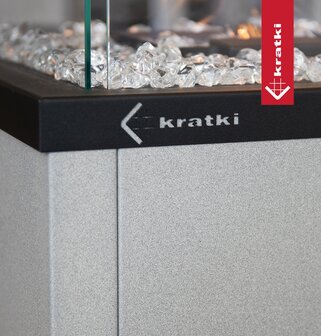 Kratki Gasheater Patio Light Granito