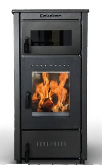 Caliskan 302 Fireplace Stove Met Oven