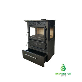Caliskan 305 3D Box Fireplace Stove