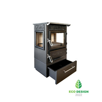 Caliskan 305 3D Box Fireplace Stove