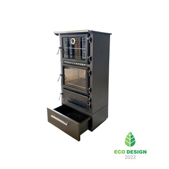 Caliskan 306 Box Fireplace Stove Met Oven