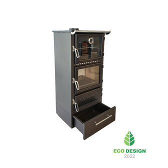 Caliskan 306 Box Fireplace Stove Met Oven