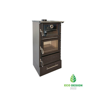 Caliskan 306 Box Fireplace Stove Met Oven