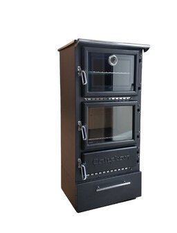 Caliskan 306 Box Fireplace Stove Met Oven