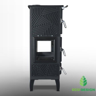 Caliskan 306 3D Fireplace Stove Met Oven
