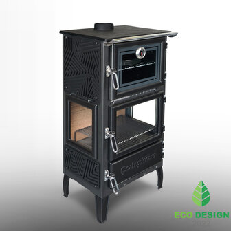 Caliskan 306 3D Fireplace Stove Met Oven