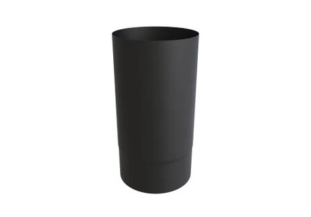 Kachelbuis 25 cm &Oslash; 150 mm EW RVS zwart