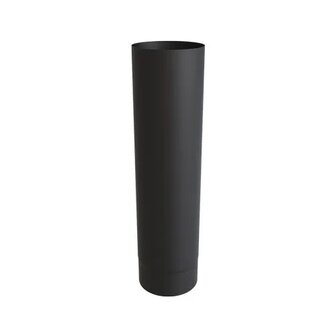 Kachelbuis 50 cm &Oslash; 150 mm EW RVS zwart