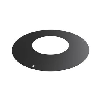 Rozet &Oslash; 150 mm EW RVS zwart