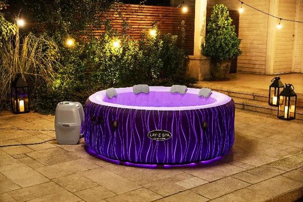 Lay-Z Spa Hollywood 4-6 Persoons Opblaasbare Spa met LED