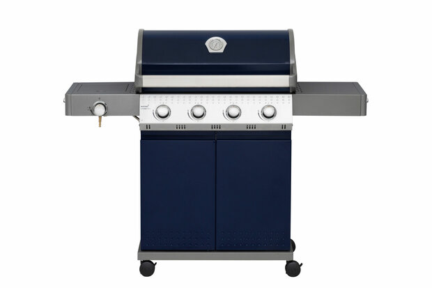 Mustang Gas Grill Gourmet 4+1 Blue