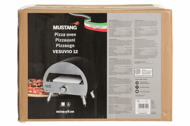 Mustang Gas Pizza Oven Vesuvio 4,3 KW