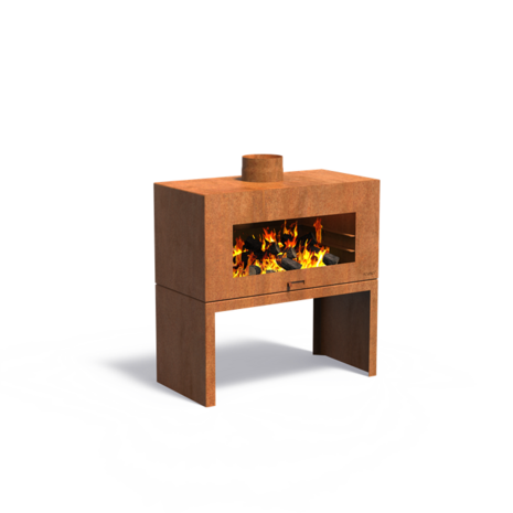 Forno Enok Tuinhaard Corten