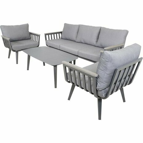 Outdoor Living Loungeset Amalfi Grijs