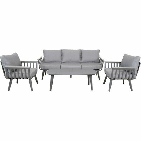 Outdoor Living Loungeset Amalfi Grijs