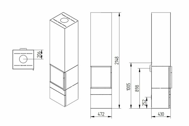 Jydepejsen Cubic 215