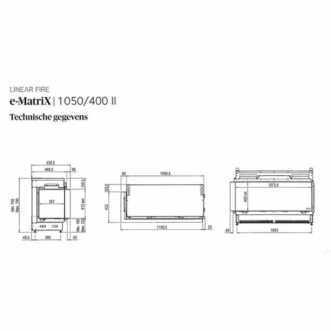 Faber e-MatriX 1050/400 II Hoek
