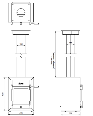 JAcobus 6 Kwadraat hangend front