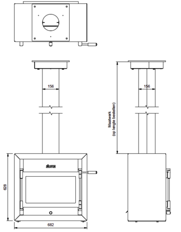 JAcobus 12 Kwadraat hangend front