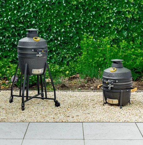 GRLLR  Ember Kamado Classic 16 Inch Charcoal Zwart