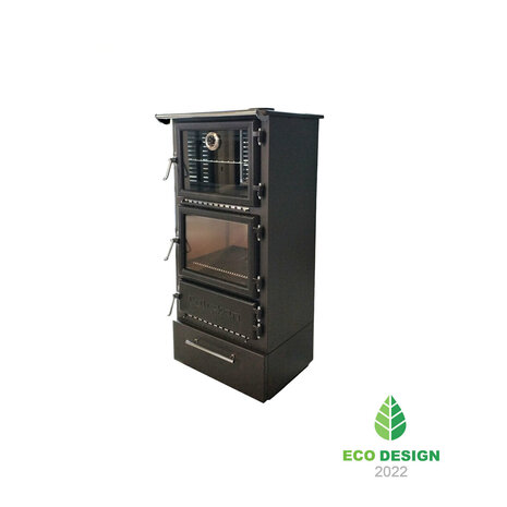 Caliskan 306 Box Fireplace Stove Met Oven