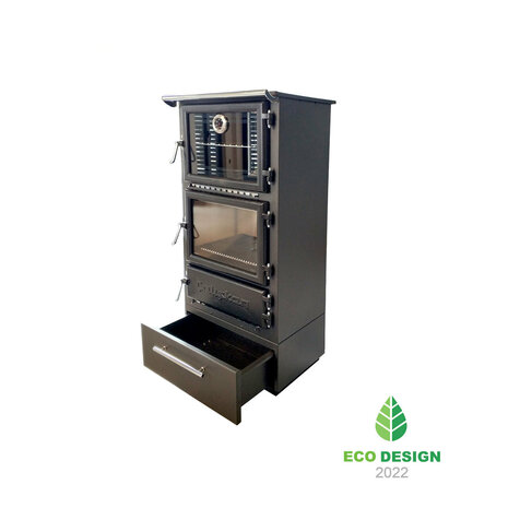 Caliskan 306 Box Fireplace Stove Met Oven