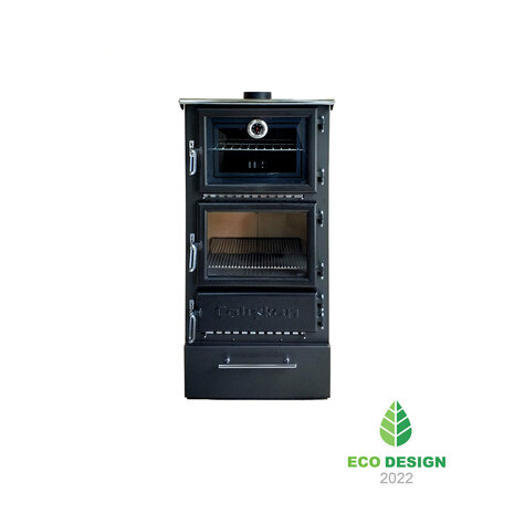 Caliskan 306 Box Fireplace Stove Met Oven