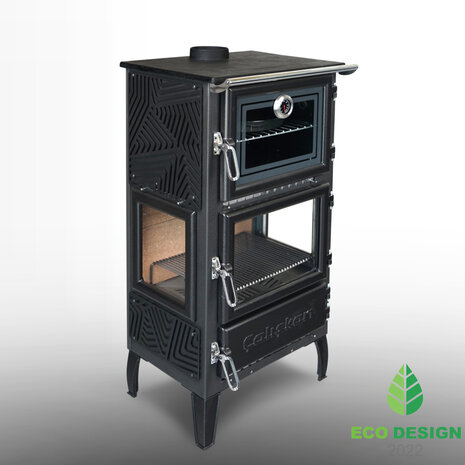 Caliskan 306 3D Fireplace Stove Met Oven