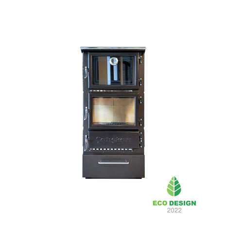 Caliskan 306 3D Box Fireplace Stove Met Oven